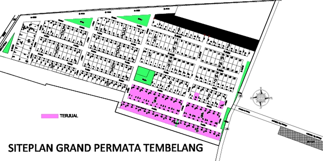 Denah Grand Permata Tembelang Hunian Impian Keluarga Modern